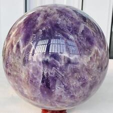 3480g Natural Dream Amethyst Quartz Crystal Sphere Ball Healing picture