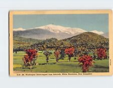 Postcard Snow Capped Mt. Washington White Mountains New Hampshire USA picture