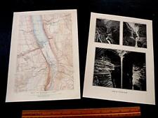 1908 LAKE SENECA watkins glen NY  montour falls BURDETT salt pt RARE & photos picture