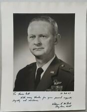 1969 Autographed General William V McBride Vice Chief of Staff US Air Force picture