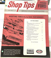 Vtg 1964 Ford Shop Tips July-Aug Vol 2 # 6 Modifying V-8’s For High Performance picture