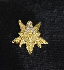 Officers pin OES  Worthy Patron gold   post back picture