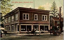 FAIRFIELD, CT ~ POST OFFICE BLOCK DANZIGER & BERMAN, PUB 1912 ~ OO picture