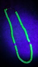 Green Uranium African Trade Beads, Amazing Rare Item, One Of A Kind, Glow Bright picture