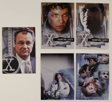 X-FILES 2005 Connections 5 CHASE INSERT CARDS BL1 HC2 HC3 M3 M4 Haunting Cases picture