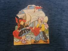 I Would Treasure Your Heart Pirate Folding Vintage 4.25 X 4