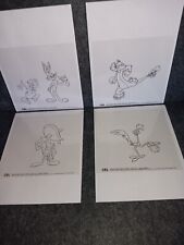 Looney tunes 4 Different Cels animation art Cel 8