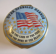 Halcyon Days Star Spangled Banner Music Box Numbered 32/150 Limited Edition picture