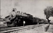 WYTHEVILLE VIRGINIA Norfolk & Western Locomotive #575 Railroad Repro Postcard picture