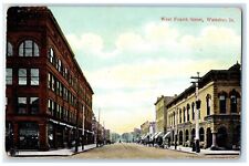 c1910 West Fourth Street Exterior View Building Waterloo Iowa Vintage Postcard picture
