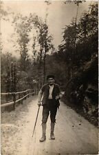 CPA AK Old Man on the Road - Photo Pc. GERMANY (915391) picture