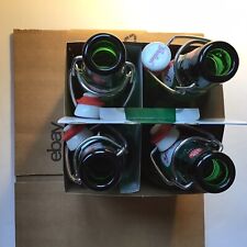 4 Grolsch 15.2 oz Swing Top Green Glass Beer Bottles with Red Seal Empty Bottles picture