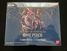 Op 03 Pillars Of Strength Booster Box Sealed One Piece Card Game English picture