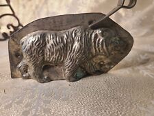 Antique 19th Century Walking Bear Chocolate Mold Unmarked 6