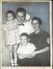 1954 Press Photo Newly elected Governor Edmund Muskie and family of Maine picture