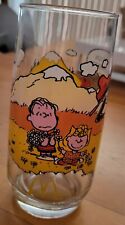 McDonalds Vintage 1968 Camp Snoopy Collection Drinking Glasses Charlie Brown picture