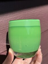 Glassybaby Green Second Votive Candle Holder  - Please See all Photos picture