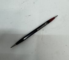 Vintage Autopoint Double Sided Black Red Mechanical Pencil -Chrome Clip picture