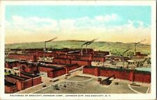 1917. FACTORIES OF ENDICOTT JOHNSON CO. ENDICOTT, NY POSTCARD CK6 picture