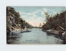 Postcard Rift-Entrance to Lake of Isles Thousand Islands New York USA picture