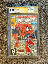 Spiderman 1, 1990, 9.8, CGC, signed Mcfarlane, Custom Label picture