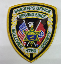 Sullivan County Sheriff Tennessee TN Patch L7 picture