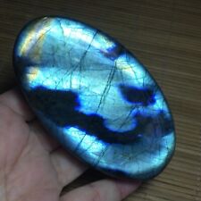 228g Natural Labradorite Quartz Crystal Mineral Spectrolite Healing 541 picture