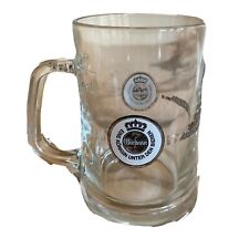 Clear Beer 0.5 Liter Warsteiner Stein Glass Mug picture