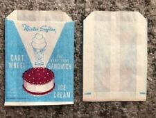 Vintage Ice Cream Bags Snack 