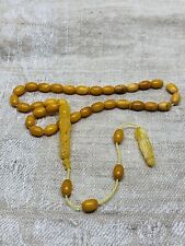 amber old handmade rosary  8,6 gr. picture