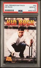 1991 Premier Rap Pack   #62 Kid Rock  Rookie Card Gem Mint PSA 10 picture