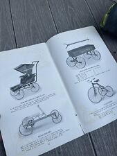 Vintage 1922 Baby Carriages Buggy Pram Wheel Chairs  CATALOG Wagon Velocipede picture