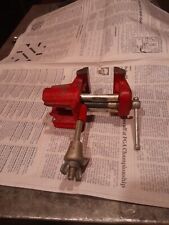 Vintage Clamp On Bench Vise Made In Usa 3 Inch Jaws picture