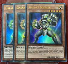 Yugioh Galaxy Soldier GFP2-EN105 x3 Ultra Rare 1st Edition Near Mint -PLAYSET- picture