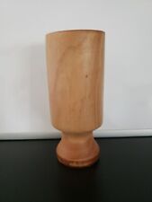 antique wooden goblet picture