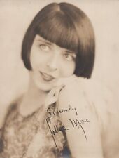 HOLLYWOOD BEAUTY COLLEEN MOORE SIGNED FAN STUNNING PORTRAIT 1920s Photo C47 picture
