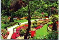 Postcard - The Sunken Garden, The Butchart Gardens - Victoria, Canada picture