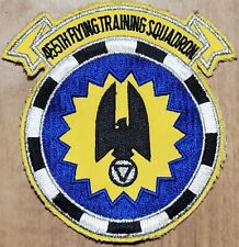 USAF AIR FORCE 455th FTS FLYING TRAINING SQUADRON PATCH Vintage Original COLOR picture