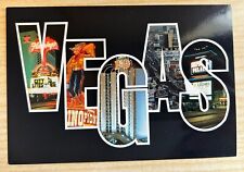Postcard Las Vegas, NV. Large Letter 4x6 chrome. picture