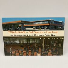Postcard Tomahawk-Gulf Service-Fine Food North Platte Nebraska  picture