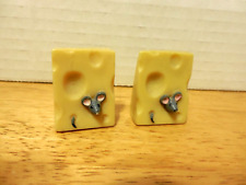 Refrigerator Magnet 2 dif  Mouse and Cheese Fridge Magnet picture