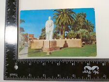 Juan Bautista de Anza Statue Riverside California Postcard  picture