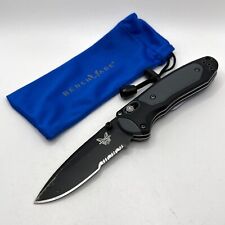 Benchmade Mini Boost 595SBK Assisted Rubber Pocket Knife Discontinued Rare 595 picture