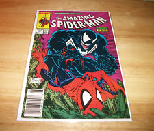 Amazing Spider-Man #316 (1989) Newsstand - Venom & Black Cat App -McFarlane - VG picture