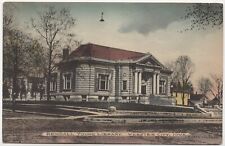 Kendall Young Library Webster City Iowa Hand Colored Albertype picture