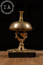 Antique Brass Concierge Bell picture