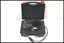 TCA AGC COMTAC3 type headset 3M PELTOR COMTAC III ACH CB dual used as is NA267 picture