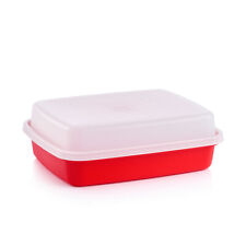 NEW Tupperware Season Serve Junior Marinade Container Keeper Red picture