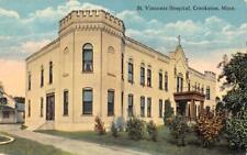Crookston, MN Minnesota   ST VINCENTS HOSPITAL  Polk County  1922 Postcard picture
