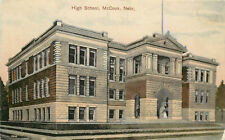 Wheelock Postcard  High School McCook NE Red Willow County,  picture
